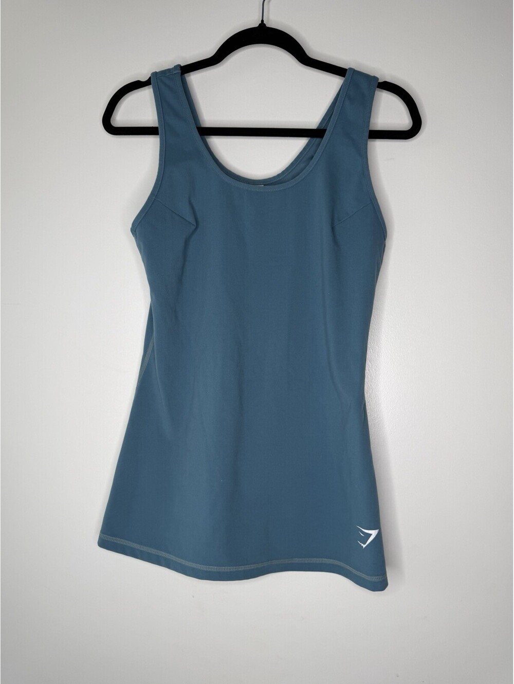 Gymshark Dreamy Vest Training Tank Top Athletic Activewear Teal Blue Size Medium